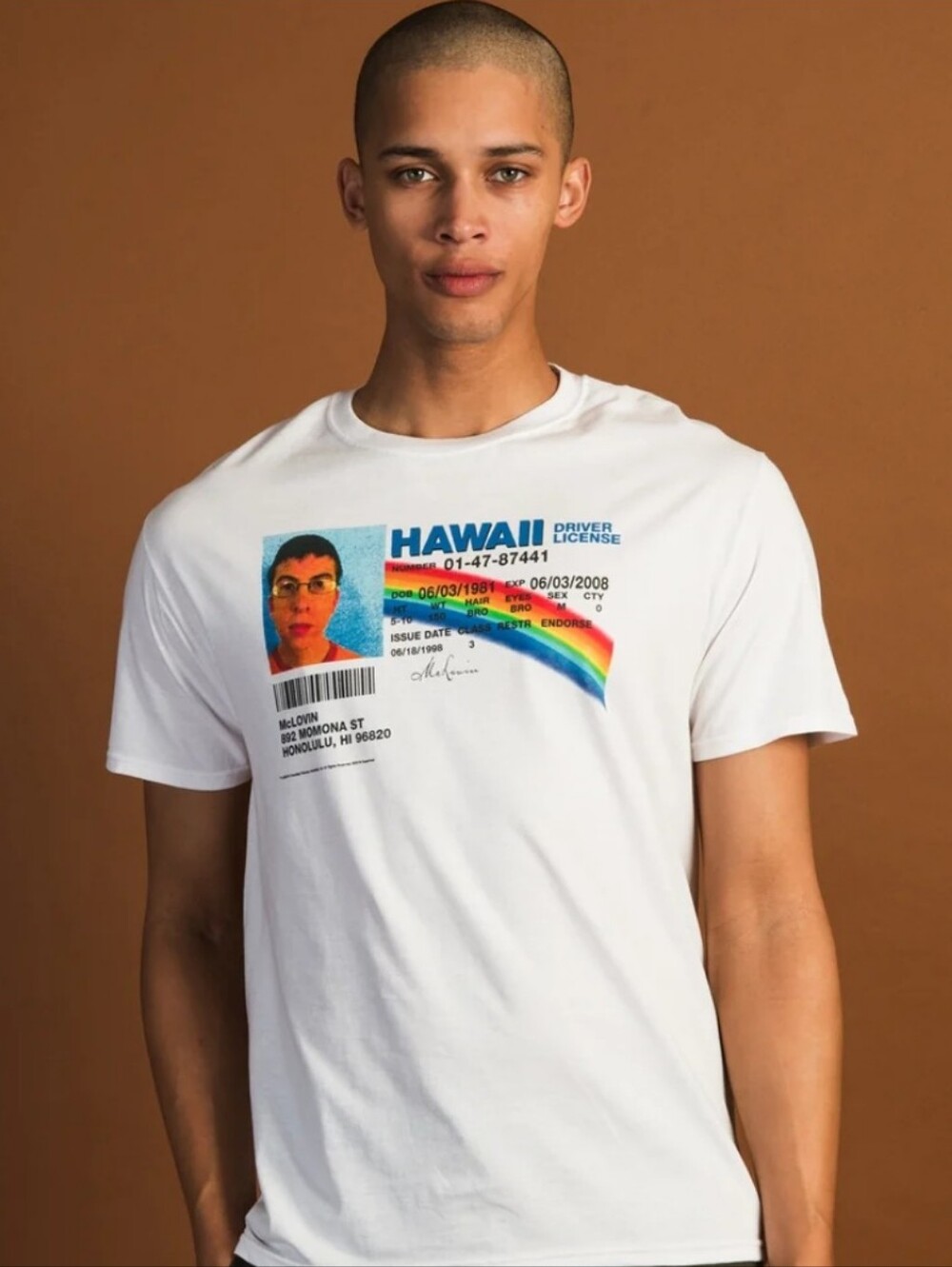 NWT LICENSED MCLOVIN T-SHIRT Size S